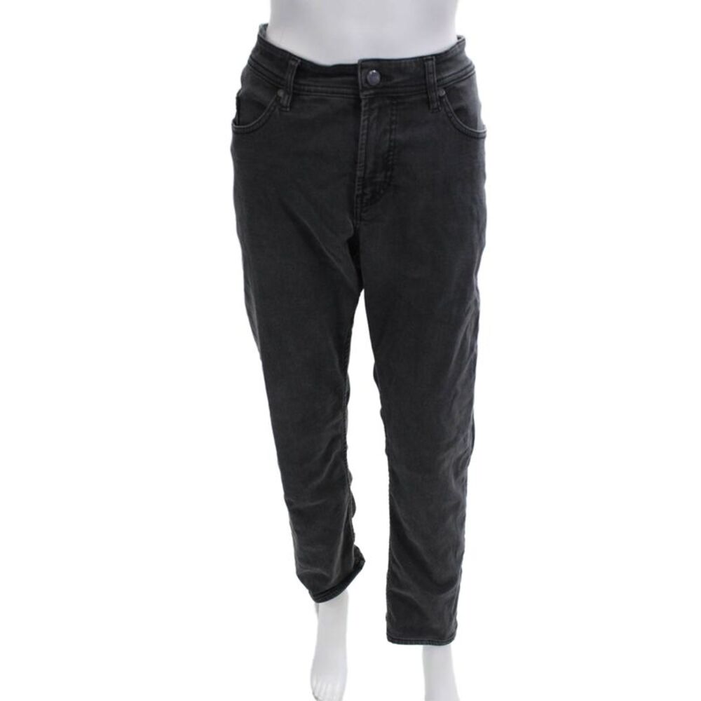 Strellson Mens Dark Gray Straight Tapered Jeans Mid Rise Inseam 30 Size 30